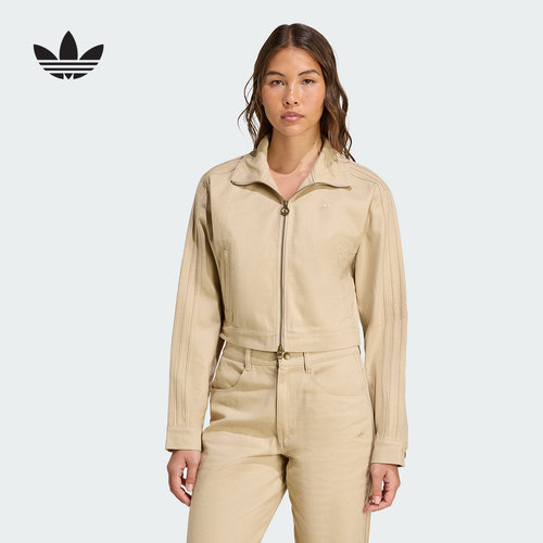 adidas阿迪达斯官方运动2025秋女工装夹克 JX7600