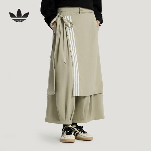 adidas阿迪达斯官方运动2026春女梭织长裤 KS5335