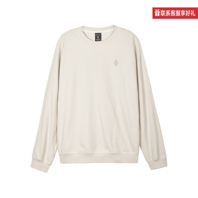 斯凯奇SKECHERS新品2025秋男套头卫衣 圆领运动L124M034-00F1