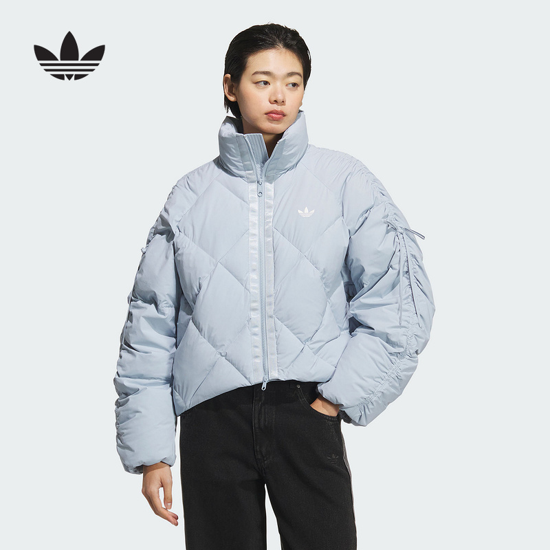 adidas阿迪达斯官方运动2025冬女短羽绒服 KC2612