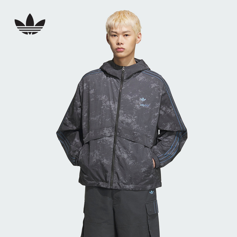 adidas阿迪达斯官方运动2025冬男防风服 KC1433