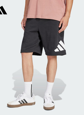 adidas阿迪达斯官方运动2026夏男针织短裤 JE8956