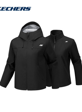 斯凯奇运动2025冬女梭织外套 P425W177-0018