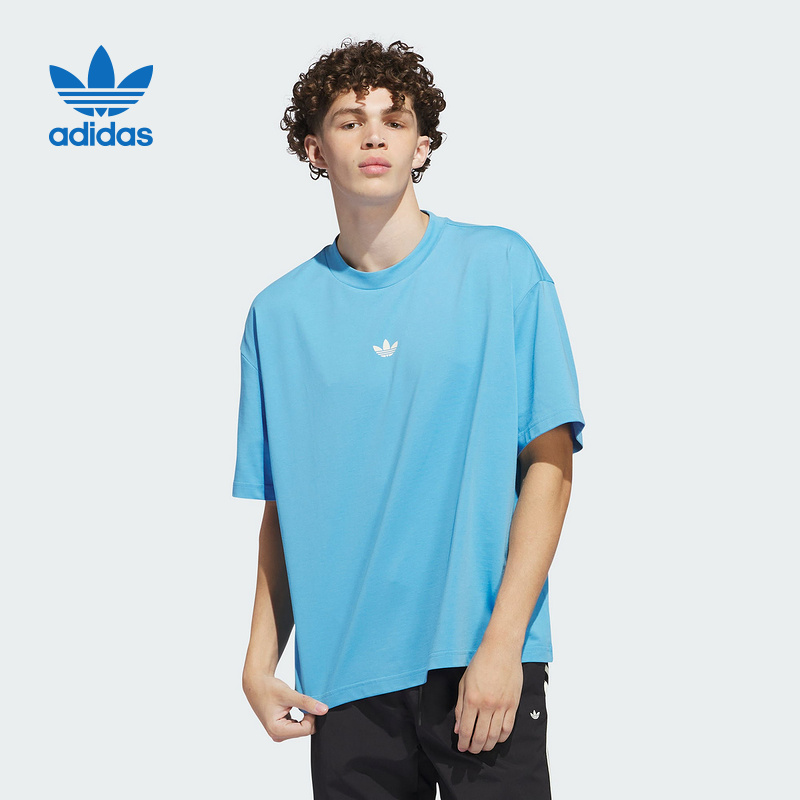 adidas阿迪达斯官方旗舰2024夏男女短袖T恤 IR6382