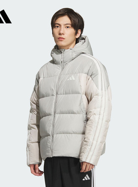 adidas阿迪达斯官方运动2025冬男短羽绒服 KC2496