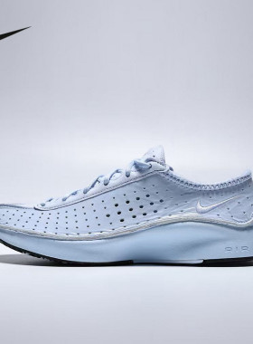 Nike耐克女鞋Air Superfly气垫鞋蓝色休闲鞋刺绣运动鞋IM5162-400