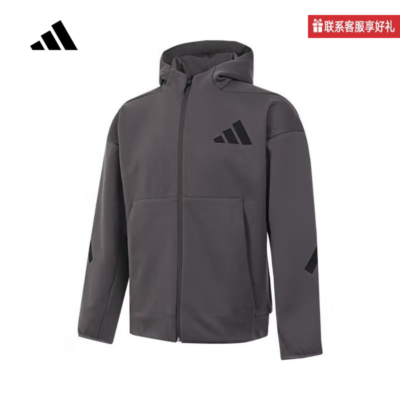 adidas阿迪达斯官方运动2025春男针织夹克 JD2911