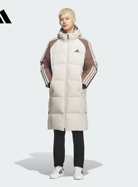 adidas阿迪达斯官方运动2025冬男长款羽绒服 KQ5495