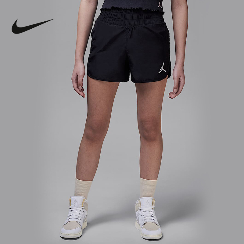 Nike耐克官方运动2025夏女梭织短裤 HJ2131-010
