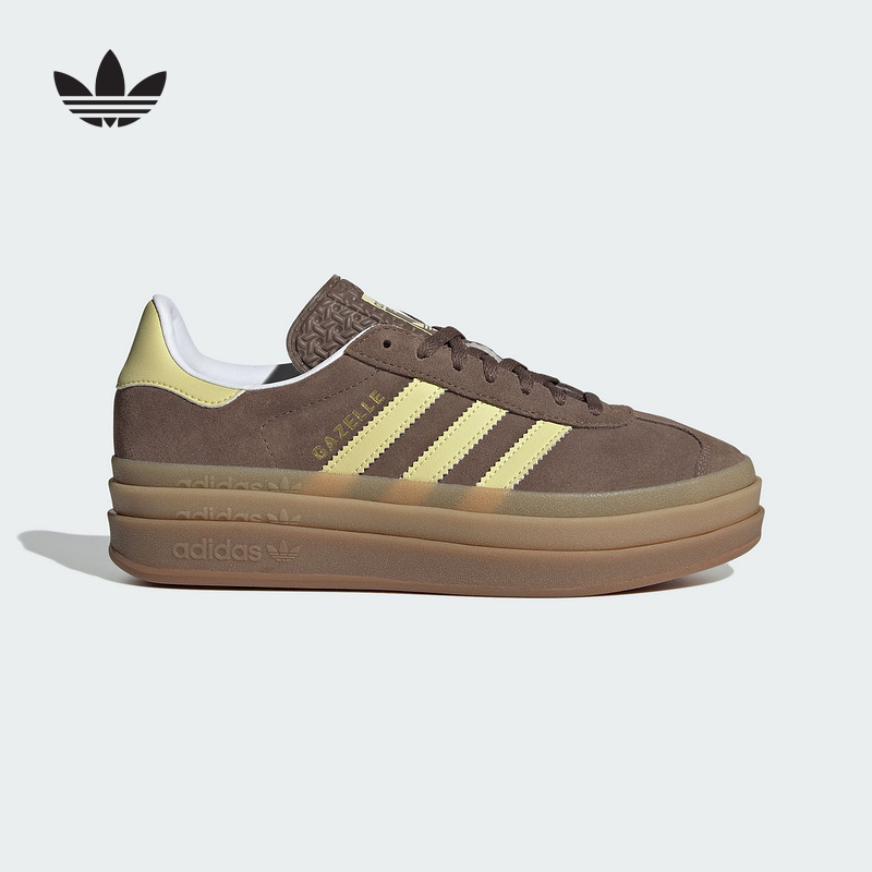 adidas阿迪达斯官方运动2025夏女GAZELLE JI2697
