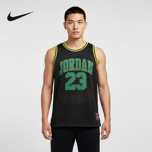 NIKE耐克童装T恤夏季JORDAN男女大童休闲运动针织背心DO1968-0