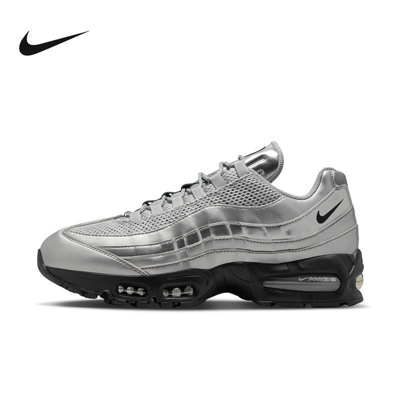 Nike耐克男鞋Air Max 95白蓝复古老爹鞋气垫运动跑步鞋IB6830-002