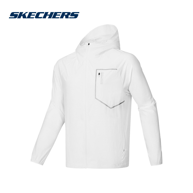 斯凯奇运动2025夏男梭织外套 P225M065-0019