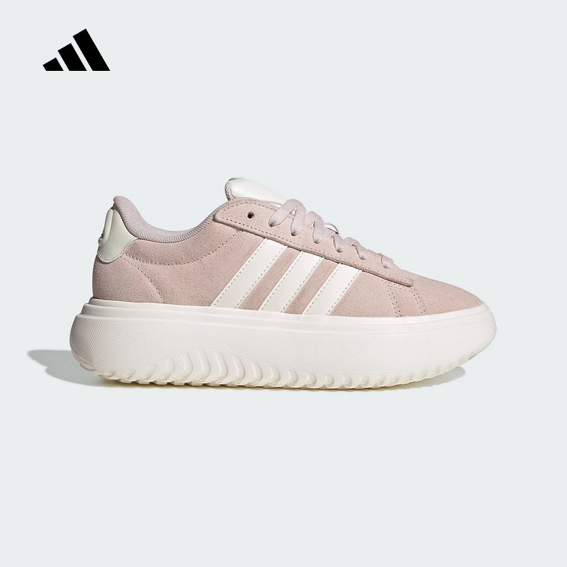 adidas阿迪达斯官方运动2025秋女运动休闲鞋 JR0701