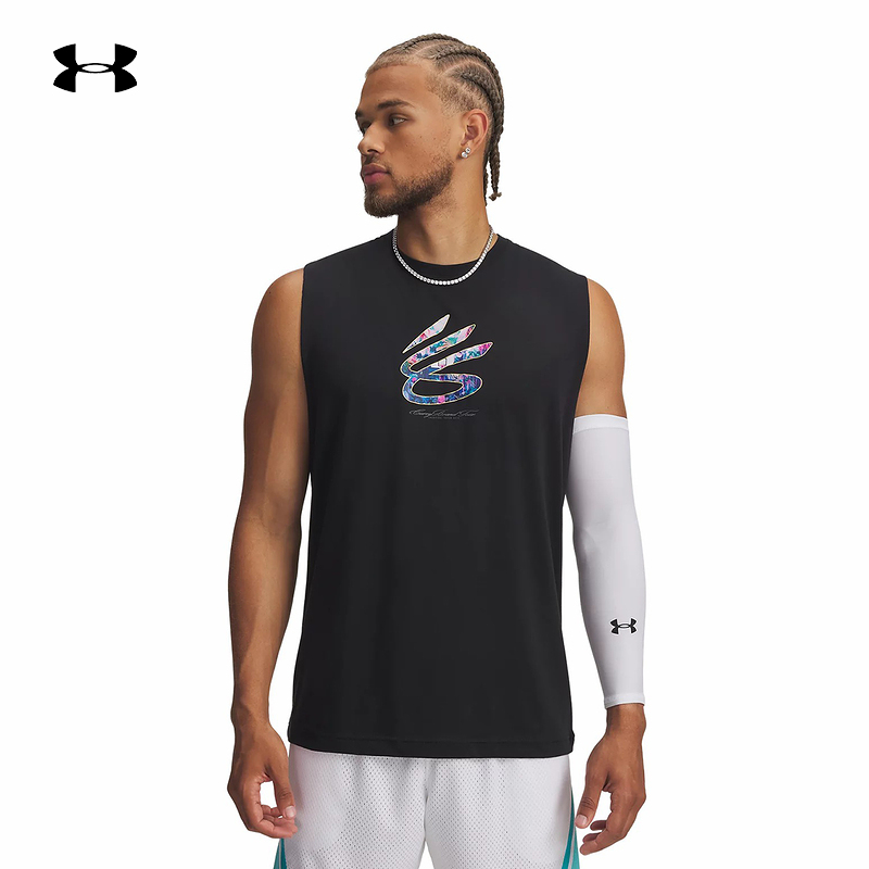 UNDERARMOUR安德玛运动2025F/W男短袖T恤 6012936-001