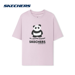 L325U098 02J2 衫 斯凯奇运动2025秋中性短袖