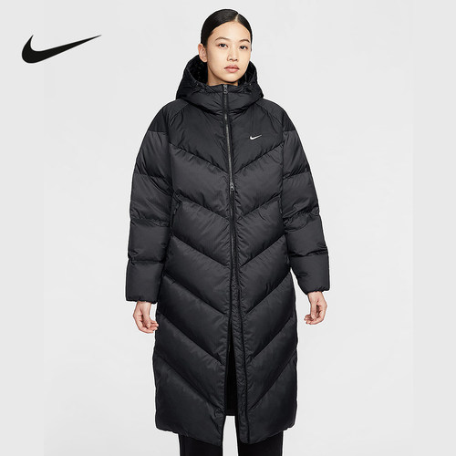 Nike耐克官方运动2025冬女长款羽绒服 HV5237-010