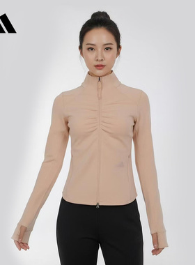 adidas阿迪达斯官方运动2026春女针织夹克 KU5377