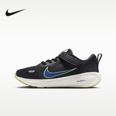 Nike耐克男女童鞋STELLAR RIDE魔术贴易穿脱轻便运动鞋HQ3267-010
