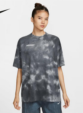 Nike耐克官方运动2025秋女短袖针织衫 II0462-010