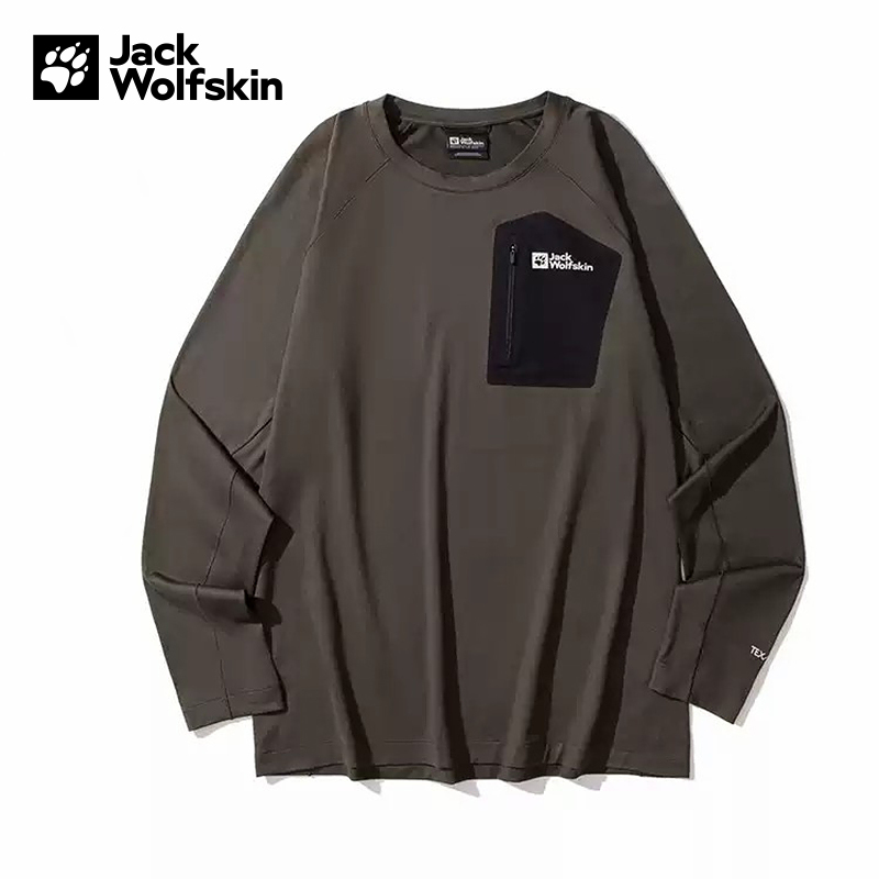 JACKWOLFSKIN狼爪运动户外2025F/W男卫衣 A65168A-D0108
