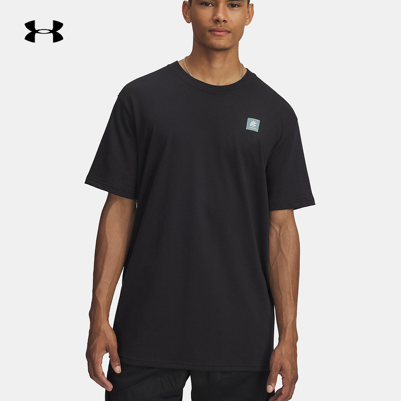 UNDERARMOUR安德玛运动2025F/W男短袖T恤 6007302-001