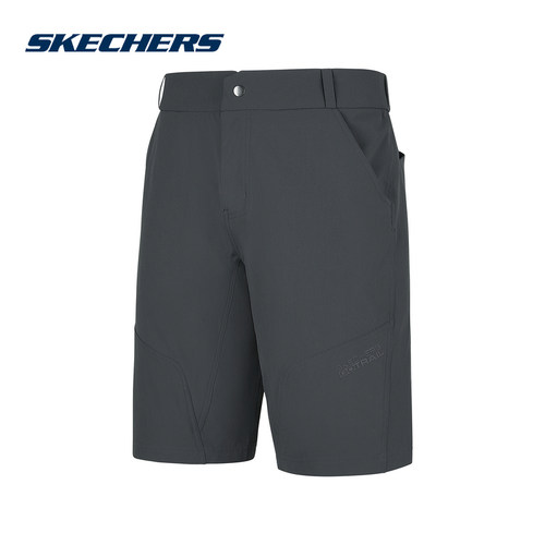 Skechers斯凯奇2026夏季男休闲运动短裤宽松舒适五分裤 P326M072