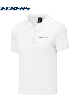 斯凯奇运动2025夏女短袖衫 P225W009-0019