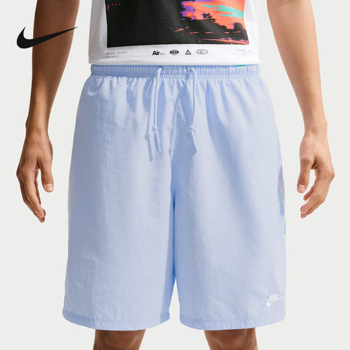 NIKE耐克男子梭织短裤夏季新款宽松透气运动裤五分裤IF0845-407
