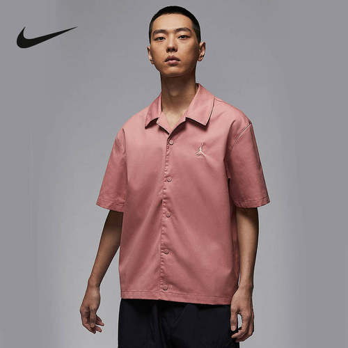 Nike耐克官方运动2025夏男短袖衬衫 FN4626-685