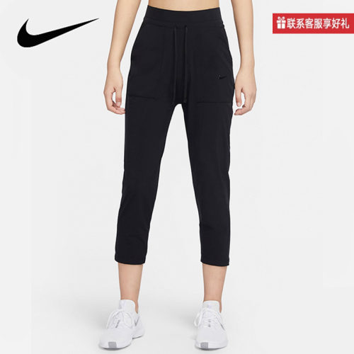 NIKE耐克裤子女裤2025夏季运动裤跑步长裤九分裤CU4604-010