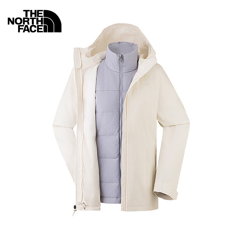 THE NORTH FACE北面户外运动2025F/W女三合一夹克 NF0A8GK6EI51