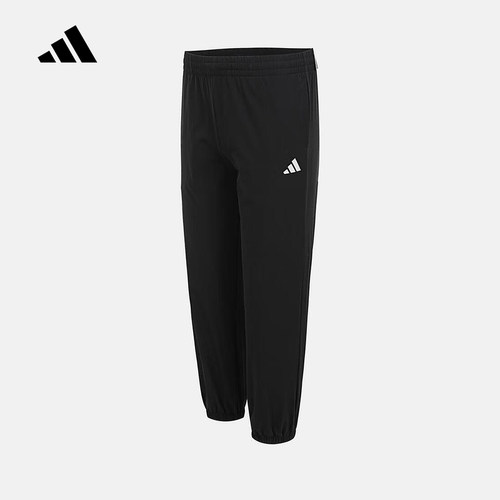 adidas阿迪达斯官方运动2025秋男大童裤子 KS0639