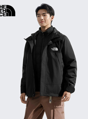 THE NORTH FACE北面户外运动2025F/W男三合一夹克 NF0A8DNHJK31