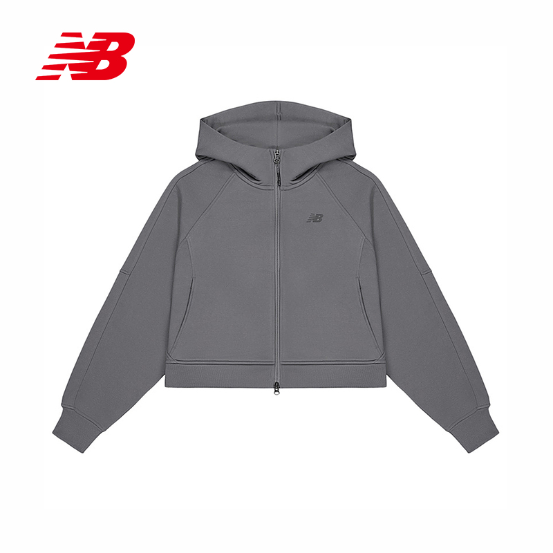 New Balance NB运动2025秋女针织外套 MDF33312-DKG