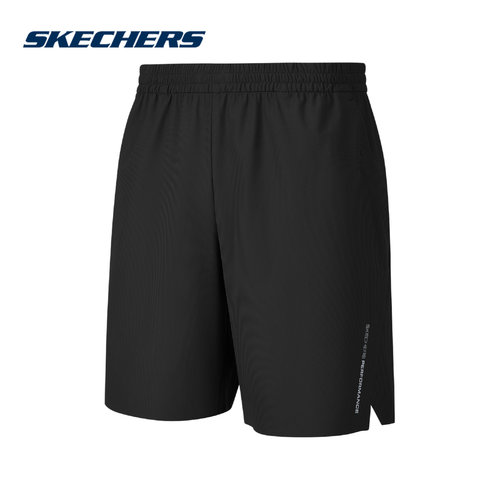 Skechers斯凯奇2026夏男士宽松舒适时尚针织运动休闲短裤P326M040