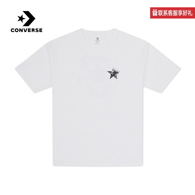 匡威Converse官方运动2025夏男短袖T恤 10028730-A01