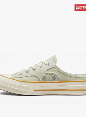 匡威男鞋女鞋1970s水洗牛仔懒人鞋半拖一脚蹬帆布鞋A02578C