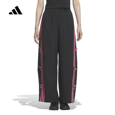 adidas阿迪达斯官方运动2026春女梭织长裤 KR7598