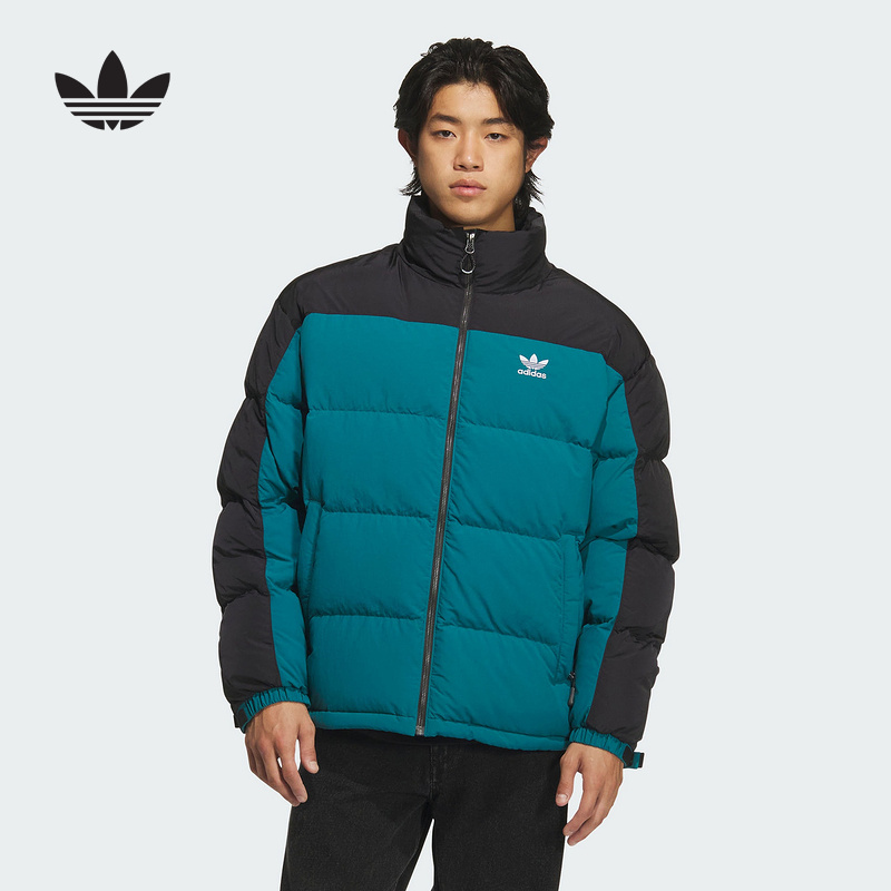 adidas阿迪达斯官方运动2025冬男短羽绒服 KS6082