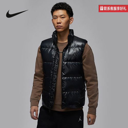 Nike耐克官方运动2025冬男羽绒背心 FV7274-010