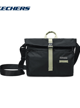 斯凯奇运动2025春中性单肩斜背包 L424U067-0018