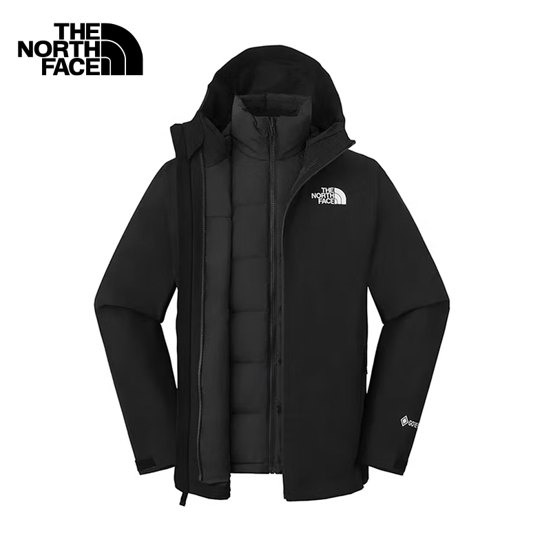 THE NORTH FACE北面户外运动2024F/W男三合一夹克 NF0A83RR4H01