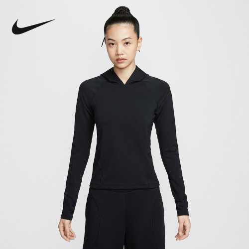 Nike耐克官方运动2025冬女长袖针织衫 IF0739-010
