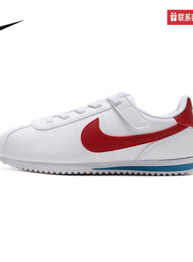 Nike耐克男女童CORTEZ幼童运动鞋魔术贴冬亲子款易穿脱DM0951-115