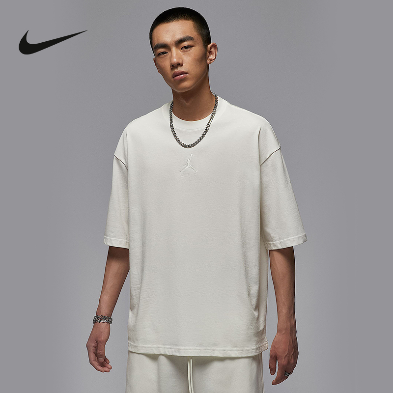 Nike耐克官方运动2025秋男短袖针织衫 IB7346-133