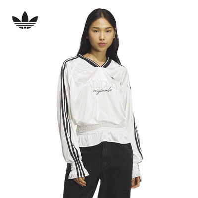 adidas阿迪达斯官方运动2026春女长袖上衣 KS2879