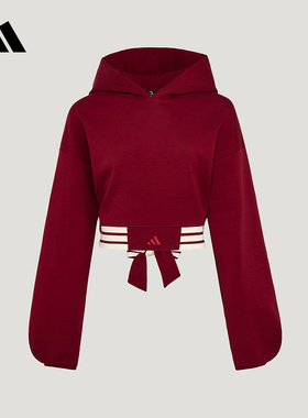 adidas阿迪达斯官方运动2026春女卫衣 KX4643