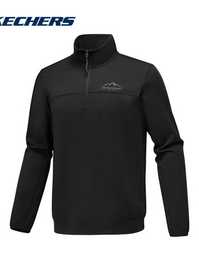 斯凯奇运动2025秋男卫衣 P325M025-0018