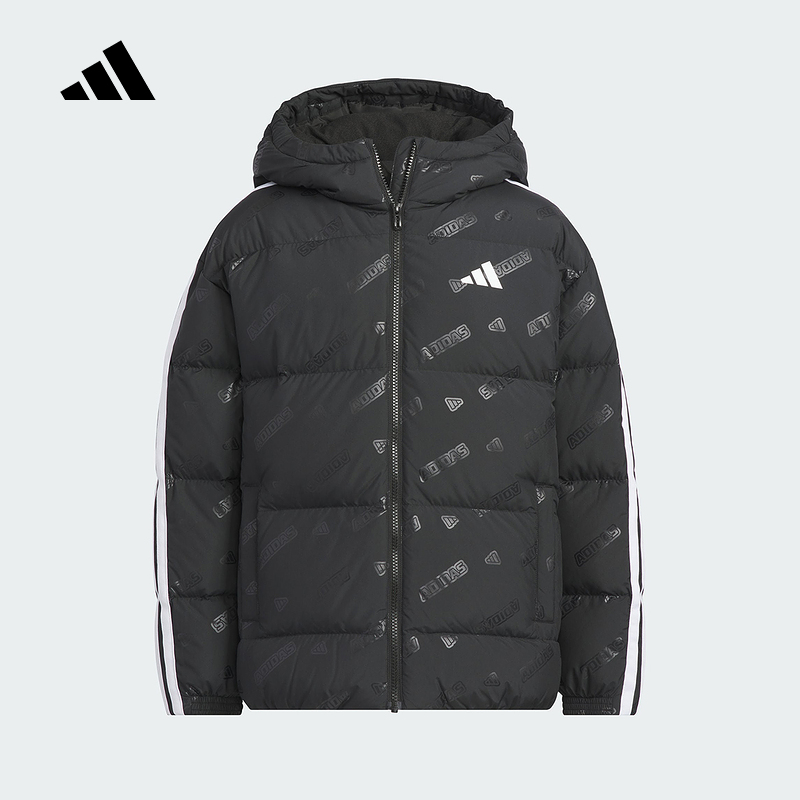adidas阿迪达斯官方运动2025冬男大童羽绒服 KC5919